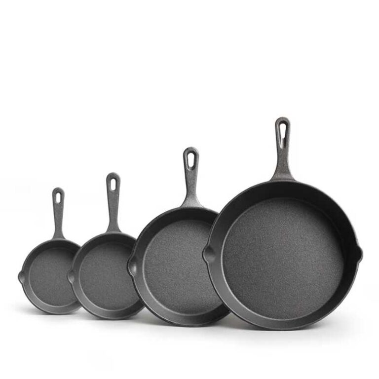 Pre-seasoned cast iron skillet for wholesale, OEM and private label