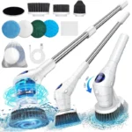 WC-CB002 LCD Long-Handle Electric Cleaning Brush