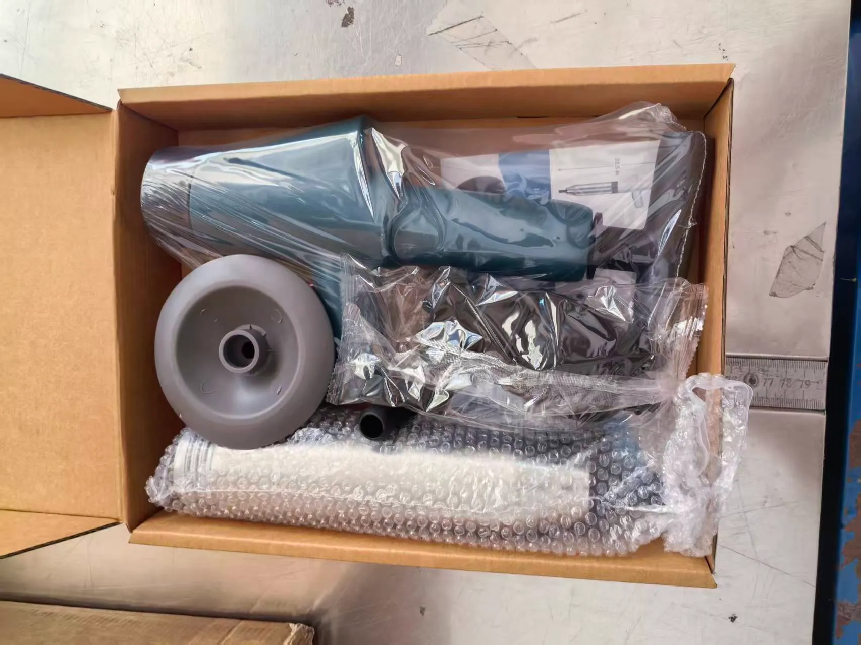 WC-P001 real product and carton packaging