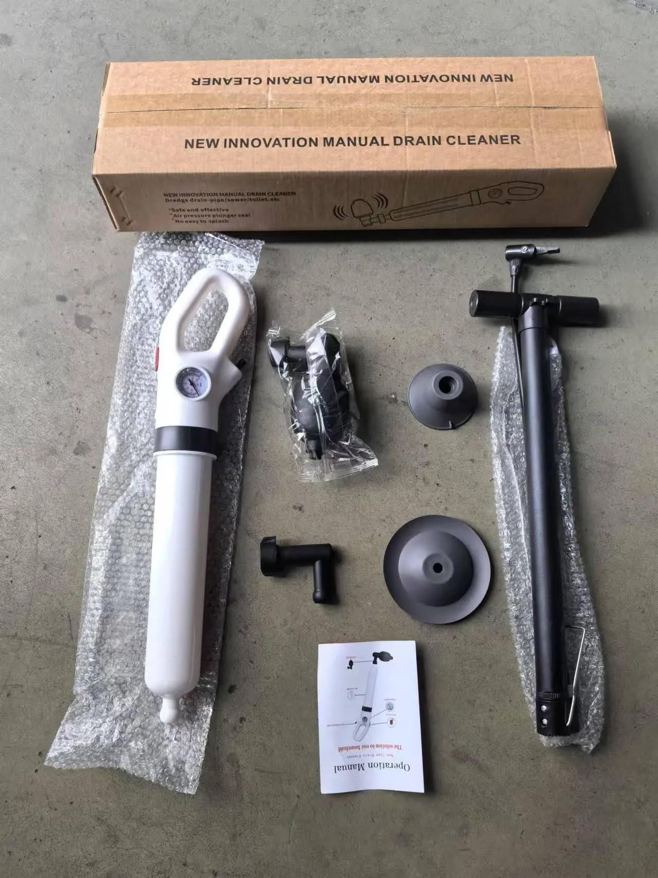 WC-P002 product package and included accessories