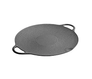 Placa grill redonda de relieve concéntrico Z-006