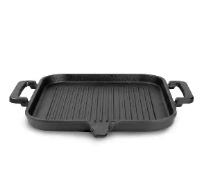 Sartén grill rectangular con dos asas Z-025