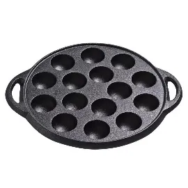 Sartén para takoyaki de 15 cavidades Z-037