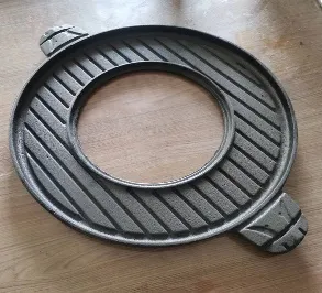 Plancha grill anular con dos asas Z-064