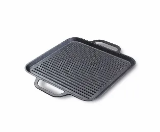 Sartén grill cuadrada de borde bajo Z-067