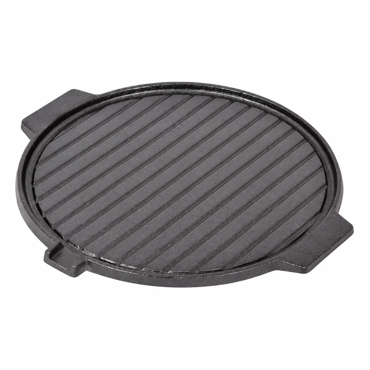 Placa grill redonda de borde bajo y dos asas Z-089 — vista 1