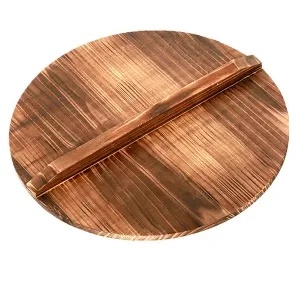 Tapa redonda de madera con travesaño Z-100