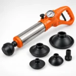 WC-P019 Orange Loop-Handle Manual Air Drain Blaster Kit for Home Improvement Retail | OEM