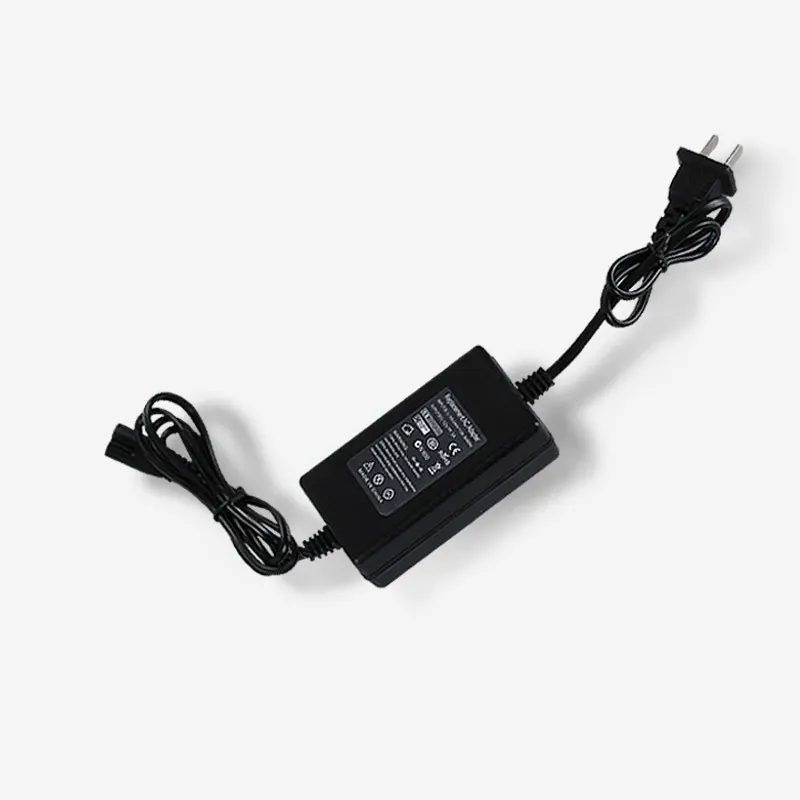 Power adapter for a compatible rechargeable drain cleaner