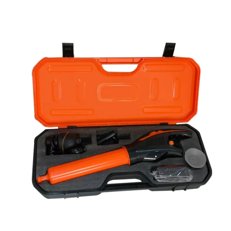 HX-002 electric drain unblocker, red, in plastic storage case