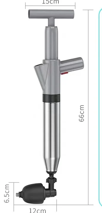 Desatascador manual de aire a presión HX-028 — vista 3