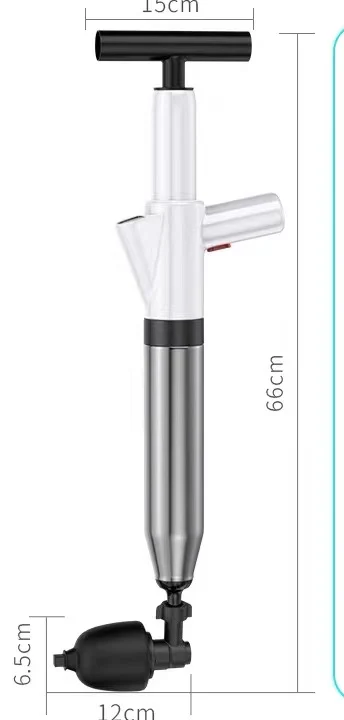Desatascador manual de aire a presión HX-028 — vista 4