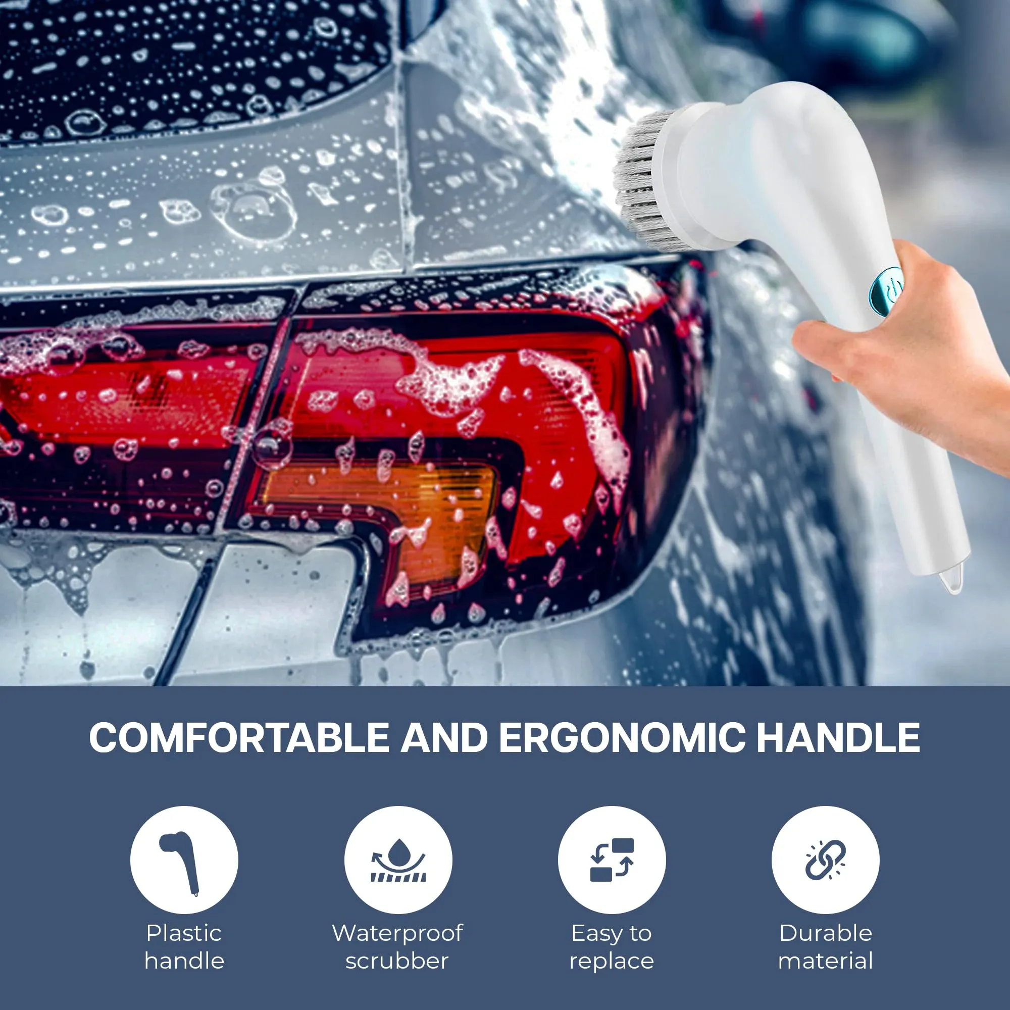 WC-CB001 electric cleaning brush for vehicle detailing