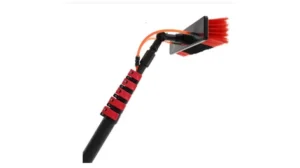 WC-CB005 telescopic solar panel cleaning brush with extended-reach pole