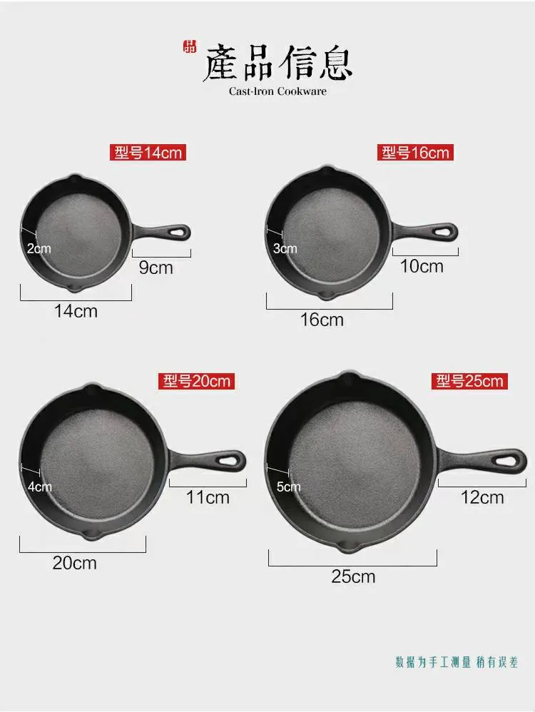 Cast iron skillet base detail