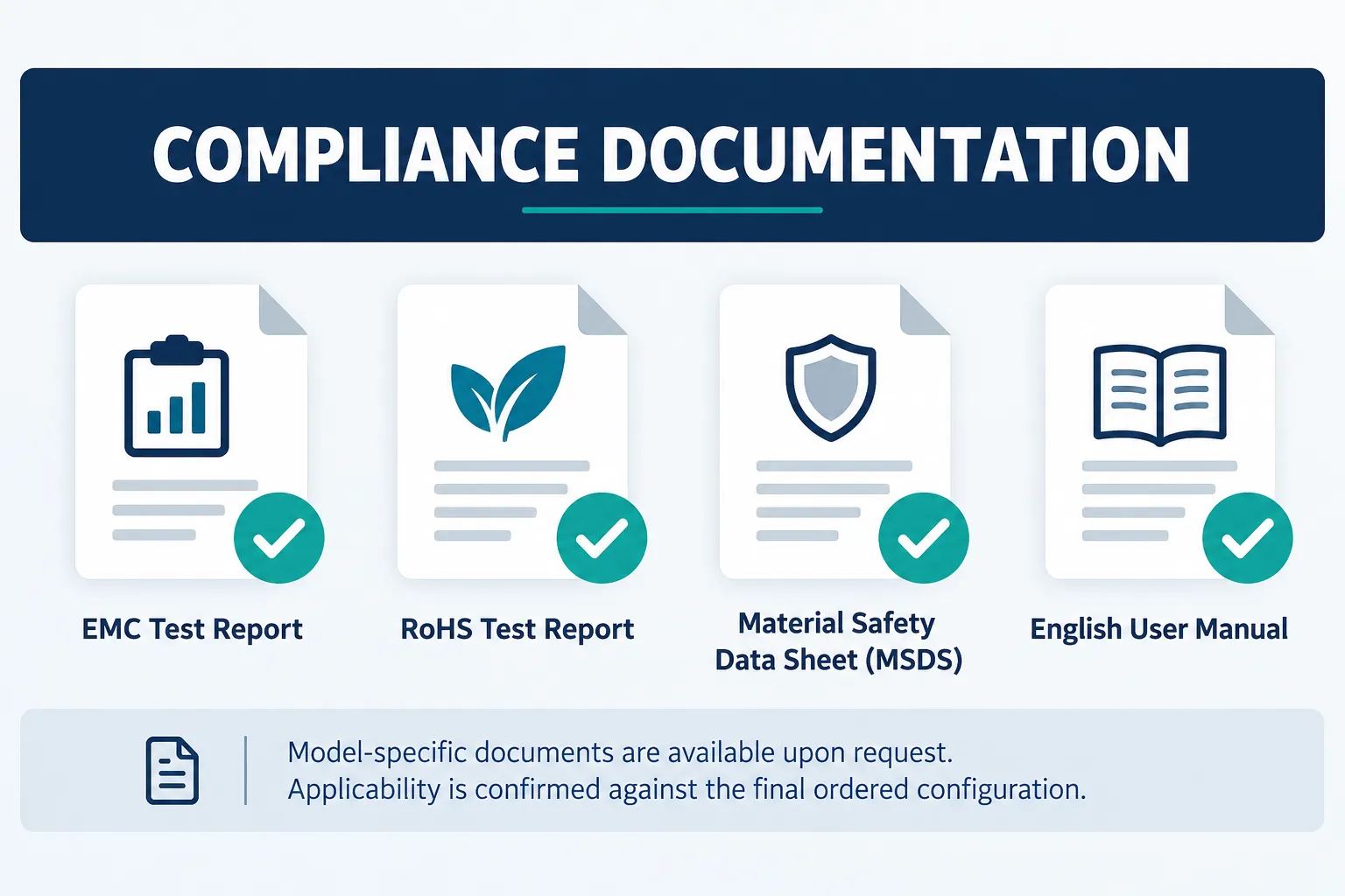 WC-P008 compliance documentation overview