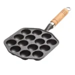 14-Cavity Cast Iron Takoyaki Pan | Z-036